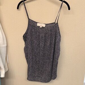 🎉🎉LOFT Black and White Spotted Camisole